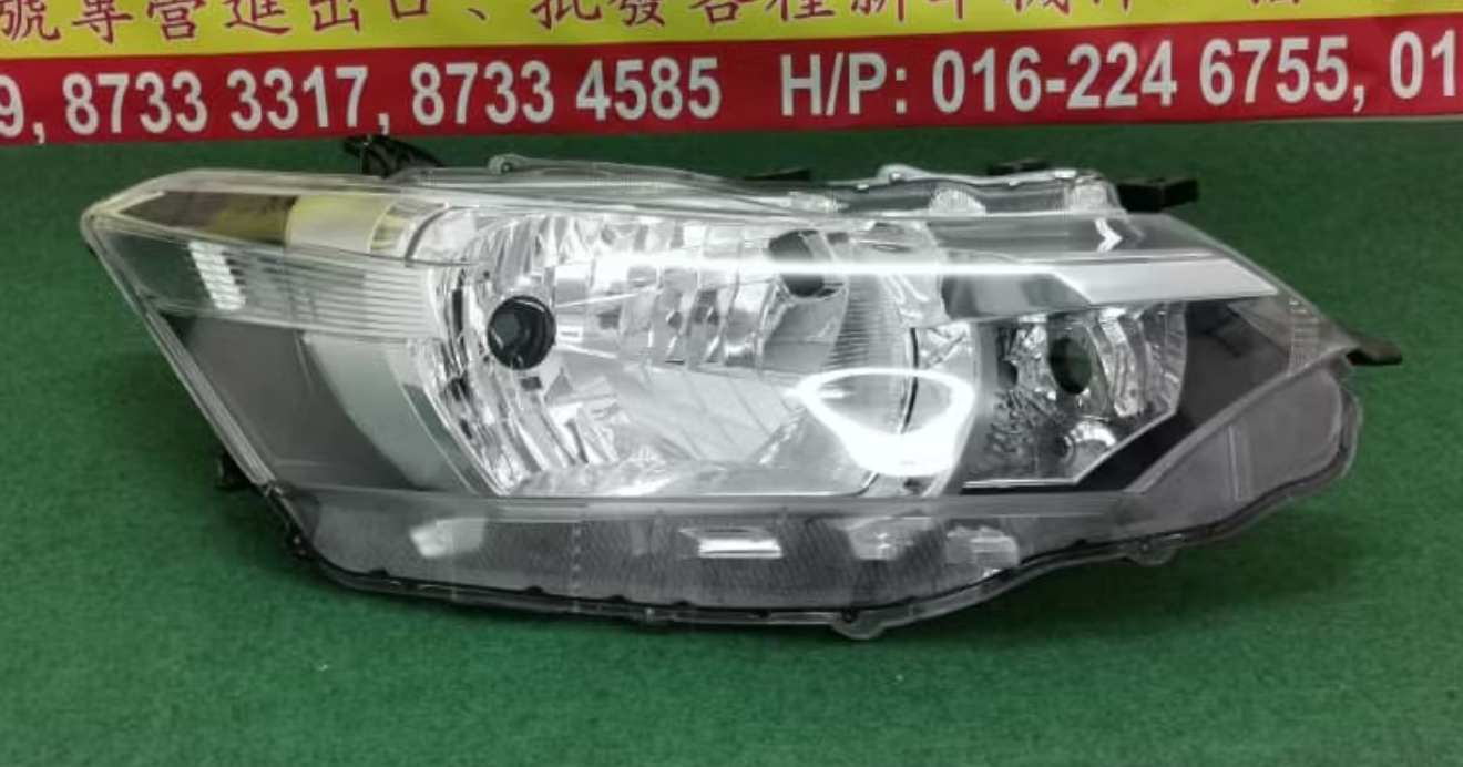 TOYOTA VIOS 2013-2018 NCP150 HEAD LAMP RH/LAMPU BESAR KANAN *E&J